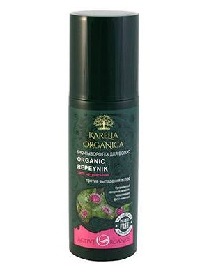 Karelia Organica Łopianowe bio-serum przeciew wypadaniu włosów Repeynik