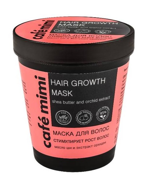 CAFE MIMI Maska do włosów Aktywacja wzrostu 220ml