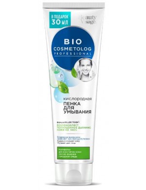 Tlenowa pianka do mycia twarzy – Bio Cosmetolog