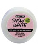 Mydło wybielające z białą glinką i jedwabiem Snow White – Beauty Jar