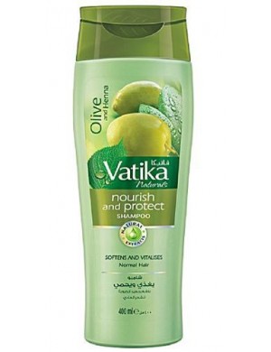 Dabur Vatika Oliwkowy szampon do włosów zmęczonych i słabych