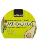 Odżywcza maska w płacie do twarzy Avocado – Cafe Mimi
