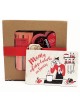 Czerwony zestaw kosmetyków na Dzień Mamy + kartka – Cafe Mimi