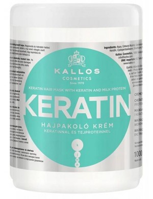 Keratynowa maska do włosów Keratin – Kallos