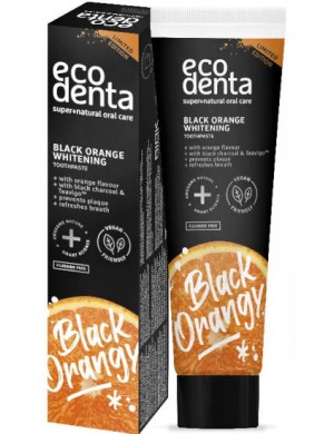Wybielająca czarna pasta do zębów Black Orange – Ecodenta