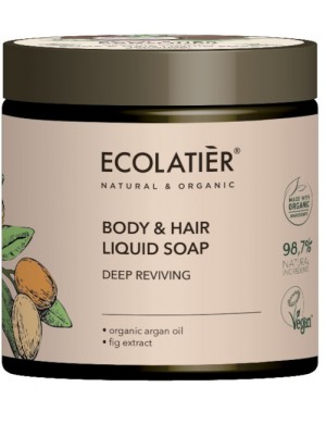 Odżywcze mydło do włosów I ciała z Arganem – Ecolatier