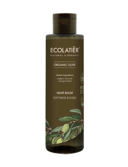 Oliwkowy balsam do włosów Miękkość I Połysk – Ecolatier