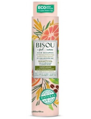 Wzmacniający szampon do włosów łamliwych – BISOU