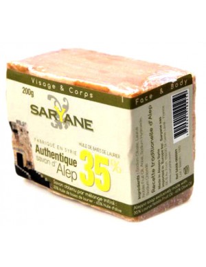 Naturalne Mydło z Aleppo Laurowe 35% – SARYANE