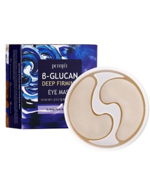 Płatki Hydrożelowe Pod Oczy PETITFEE B-Glucan Deep Firming Eye Mask 60szt