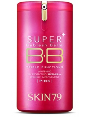 SKIN79 Hot Pink Super+ Beblesh Balm Triple Functions - Krem BB z filtrem SPF30 PA++ (nowa formuła)
