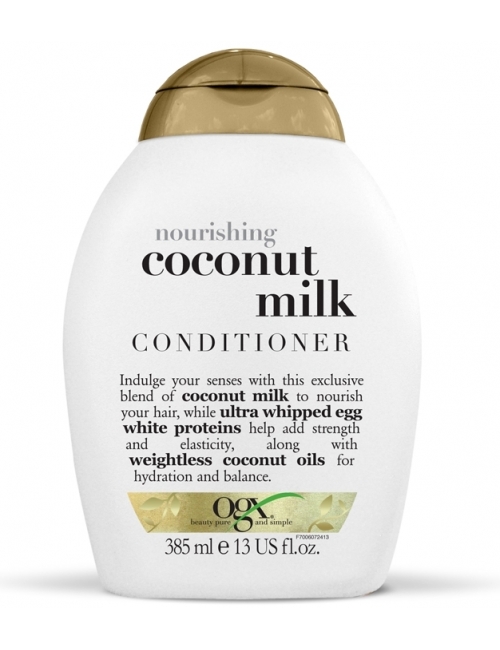 Organix Ogx Coconut Milk Conditioner - Odnawiająca odżywka z mlekiem kokosowym