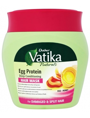 Dabur Vatika Głęboko odżywiająca maska do włosów Proteiny Jajeczne