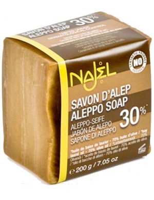 NAJEL Syryjskie mydło z Aleppo 30% oleju laurowego