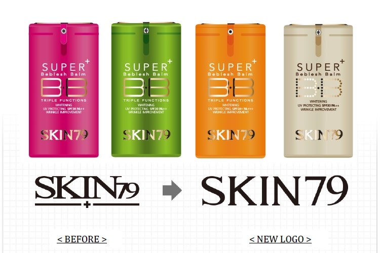 Nowe logo i opakowania kosmetyków SKIN79